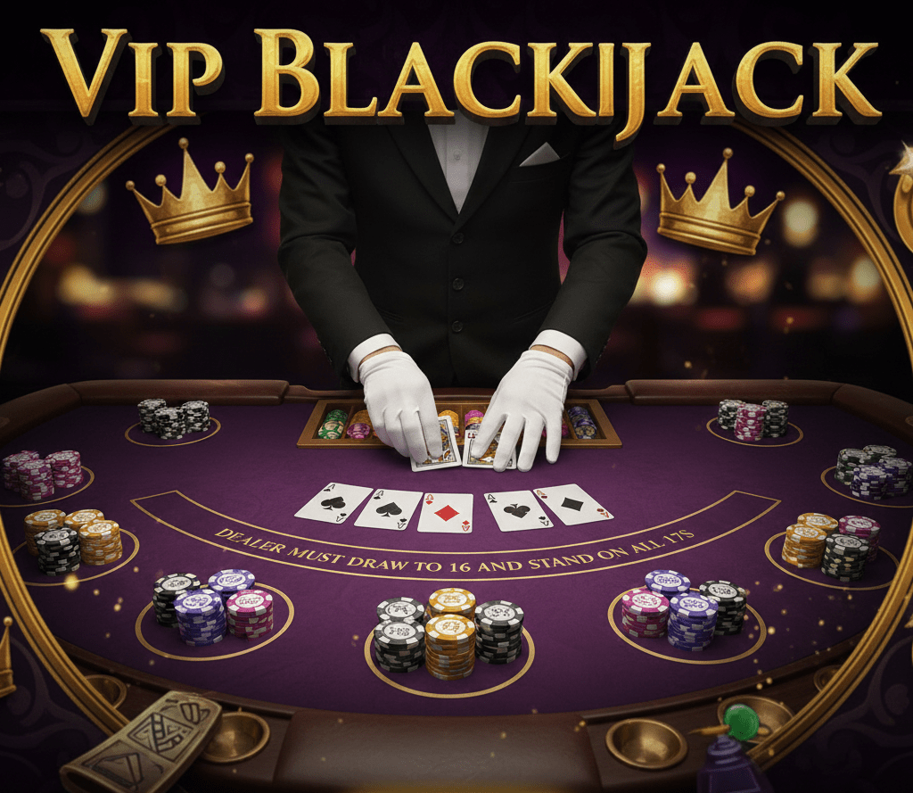 VIP Blackjack Table Game