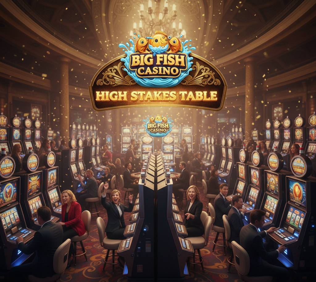 Slot machine graphics and animations at Big Fish Casino